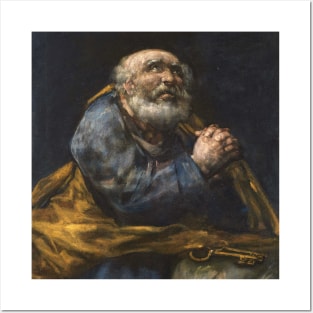 The Repentant St. Peter by Francisco Goya Posters and Art